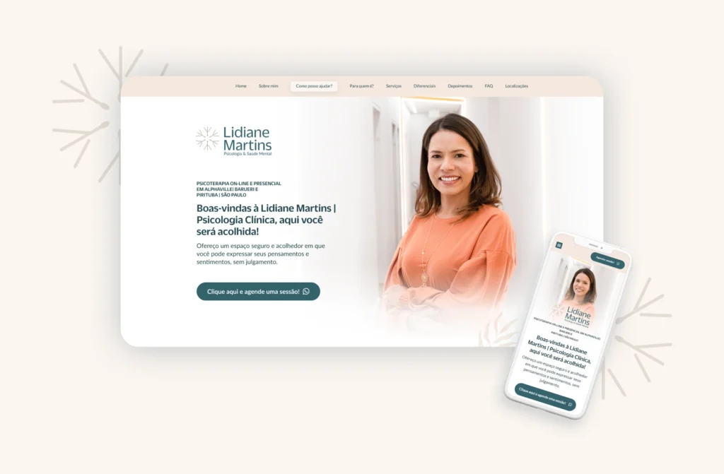Landing Page para Psicólogos